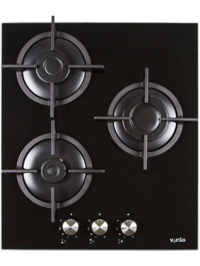 Варильна поверхня газова VENTOLUX HG430-G3G CS (BK)
