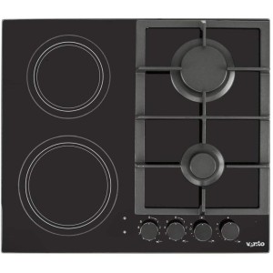 Варильна поверхня газова VENTOLUX HG622 B9G CS (BK)