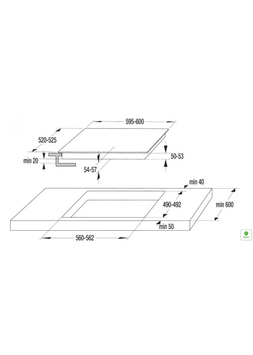Варильна поверхня Gorenje ECT643BX