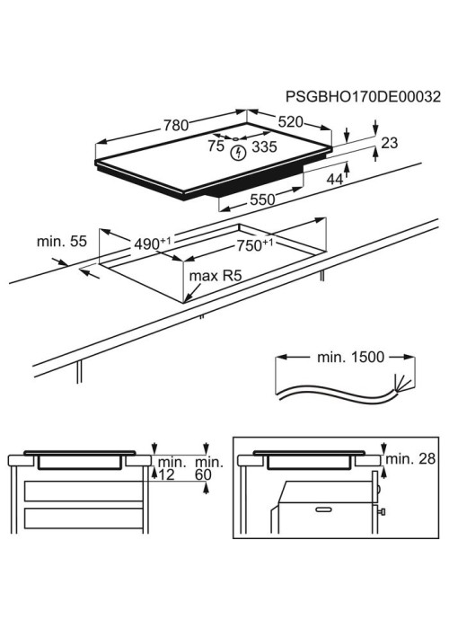 Варильна поверхня Electrolux EIS8648