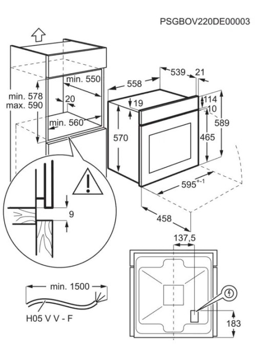 Духова шафа Electrolux EOF5C50BZ