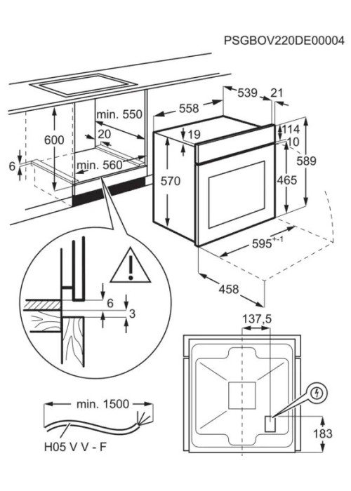 Духова шафа Electrolux EOF5C50BZ