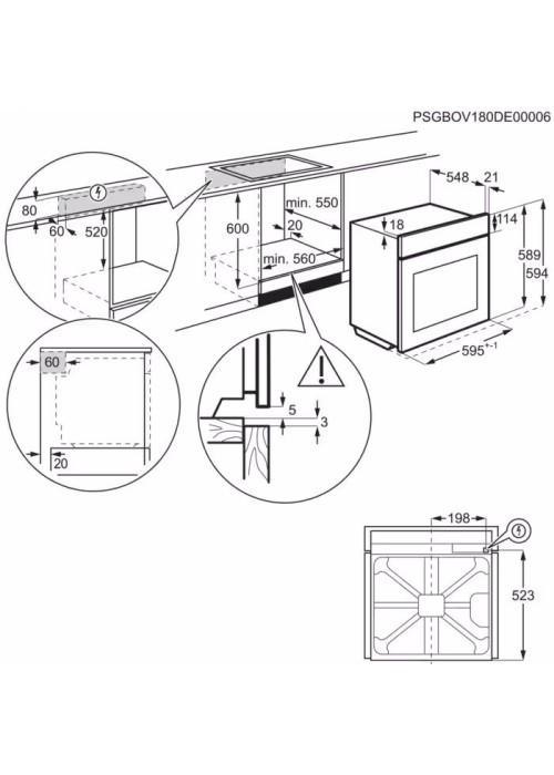 Духова шафа Electrolux EOC6P77H
