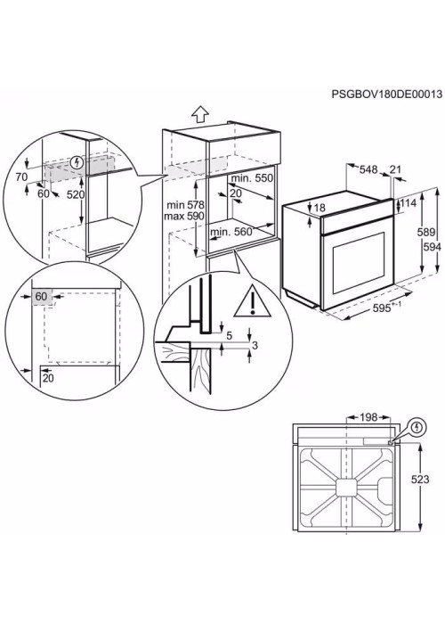 Духова шафа Electrolux EOC6P77H