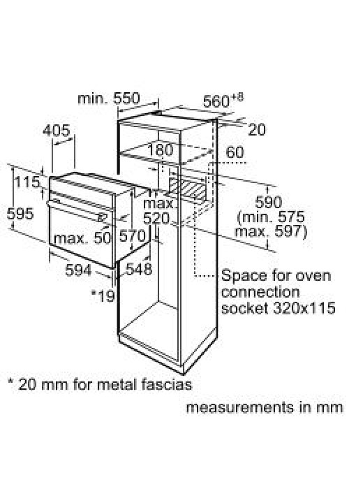 Духова шафа Bosch HBJ558YW3Q