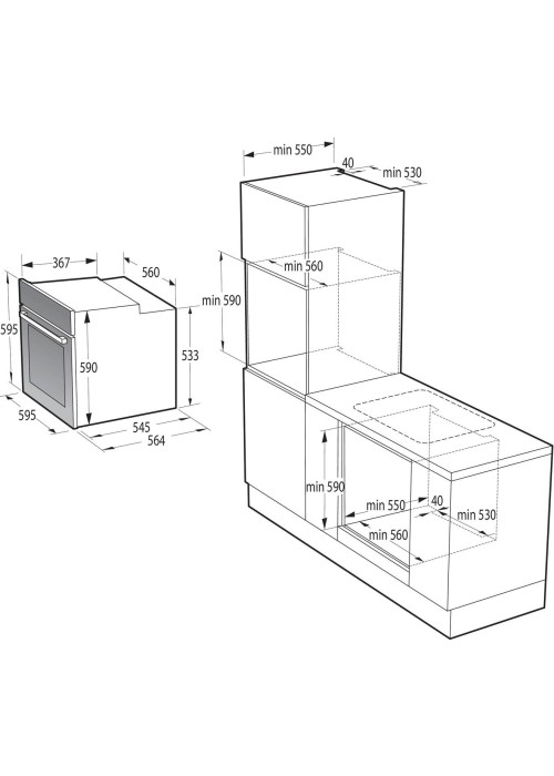 Духова шафа GORENJE BOS 6737 E13BG