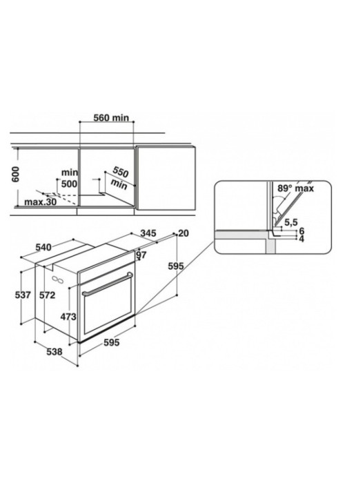 Духова шафа Whirlpool AKZ96270IX