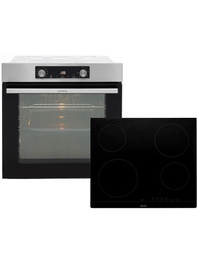 Комплект Дух.шафа + Вар.поверхня ел. GORENJE BO6737E02X + ECT41SC