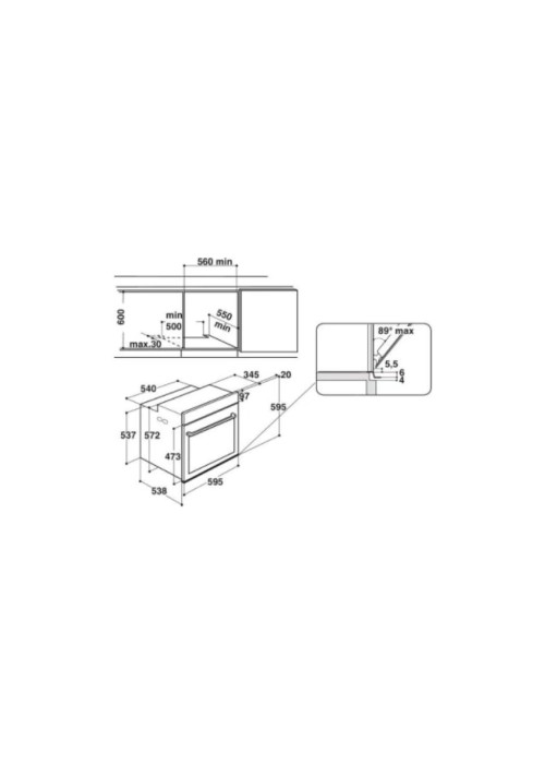 Духовка Whirlpool OAKZ9 7961 SP NB (OAKZ97961SPNB)