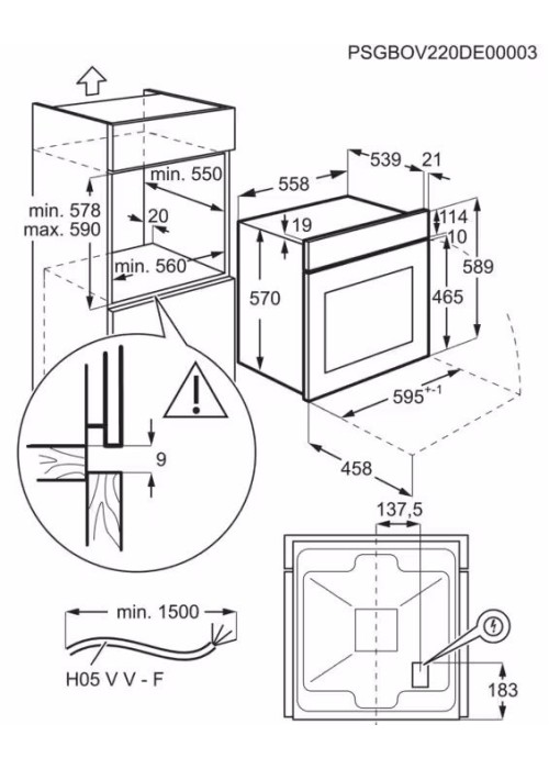 Духова шафа Electrolux EOH4P56BX
