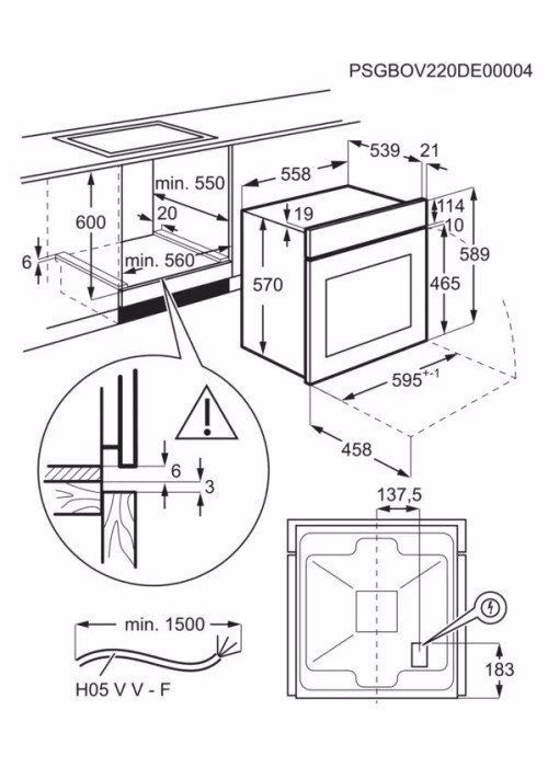 Духова шафа Electrolux EOH4P56BX