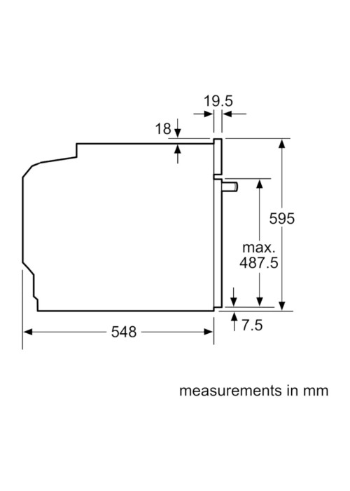 Духова шафа Bosch HBG7361B1