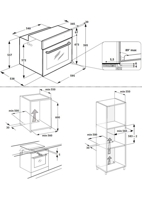 Духова шафа Whirlpool AKZ9 6230 WH