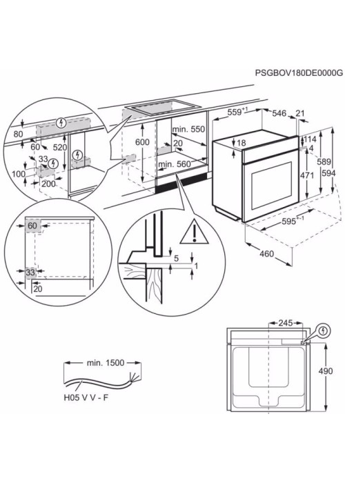 Духова шафа Electrolux KOBBS39H