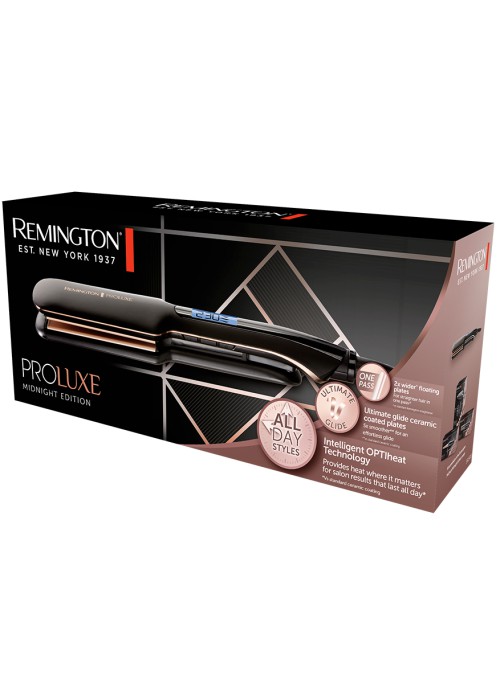 Випрямляч для волосся REMINGTON S9150B PROluxe Midnight Wide Plate Straightener