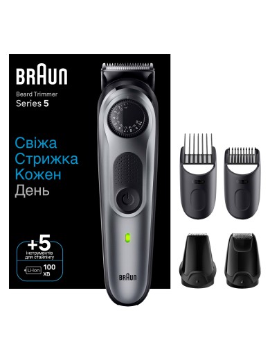 Тример BRAUN Електричний тример BeardTrimmer BT5440