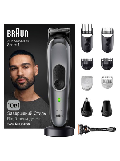Тример BRAUN Електричний тример MGK7420