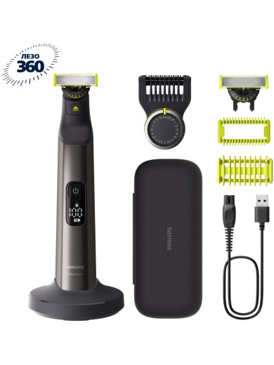 Тример PHILIPS OneBlade Pro 360 QP6652/61 для обличчя та тіла