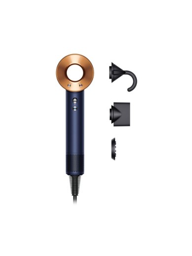Фен Dyson HD07 Supersonic Straight+Wavy Прусський синій/Насичений мідний (113277-01)