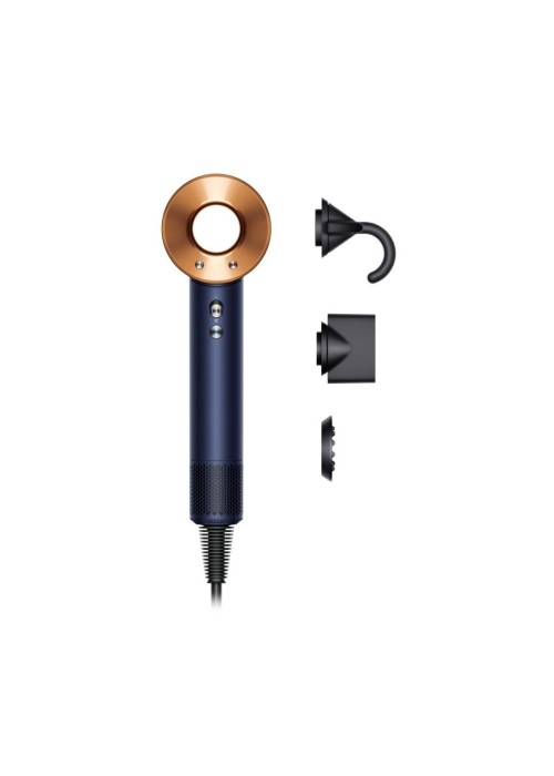 Фен Dyson HD07 Supersonic Straight+Wavy Прусський синій/Насичений мідний (113277-01)