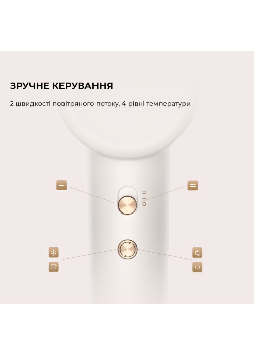 Фен Dreame Gleam White (AHD12A-WH)