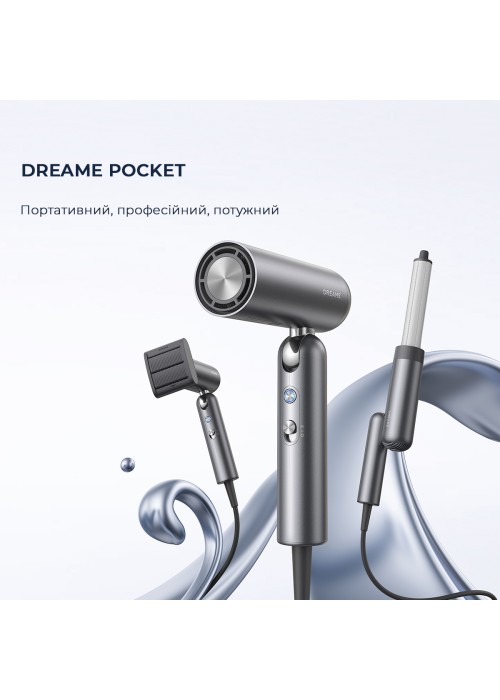 Фен Dreame Pocket Grey (AHD51-GR)