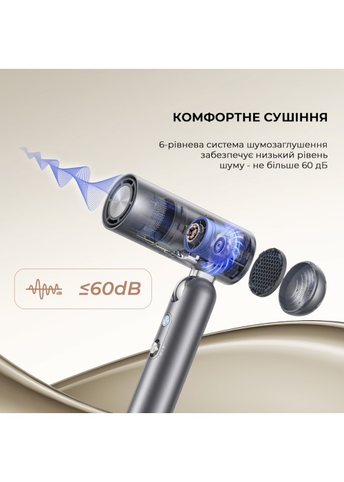 Фен Dreame Pocket Grey (AHD51-GR)