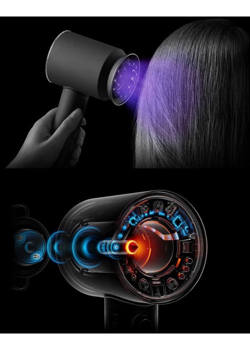 Фен Dyson Supersonic HD16 Nural Straight/Wavy Ceramic abric/Topaz (176964-01)