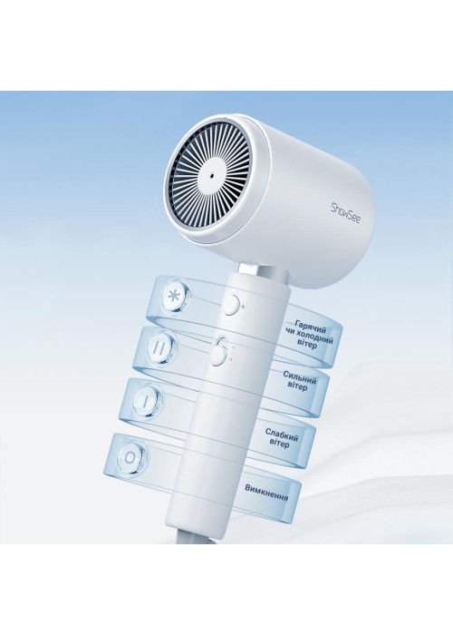 Фен Xiaomi ShowSee Hair Dryer A10-W 1800W White