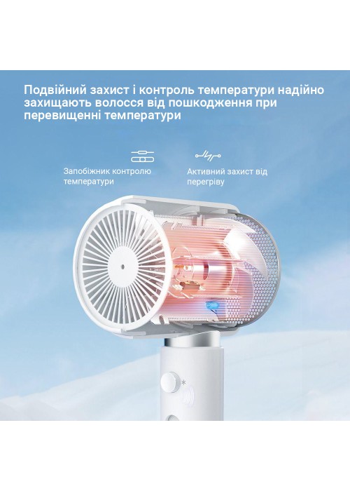 Фен Xiaomi ShowSee Hair Dryer A10-W 1800W White