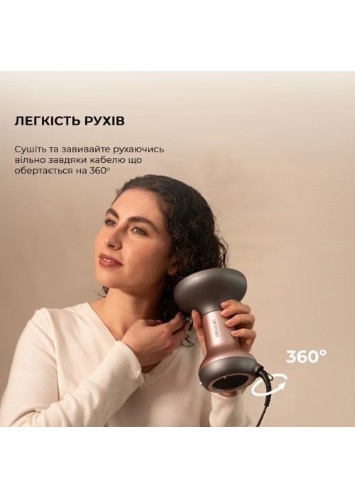 Фен Cecotec Ionicare MagiCurls сірий (CCTC-04417)