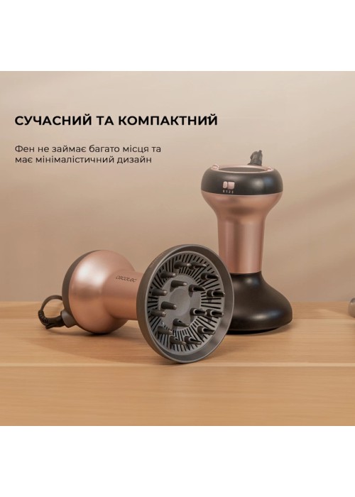 Фен Cecotec Ionicare MagiCurls сірий (CCTC-04417)