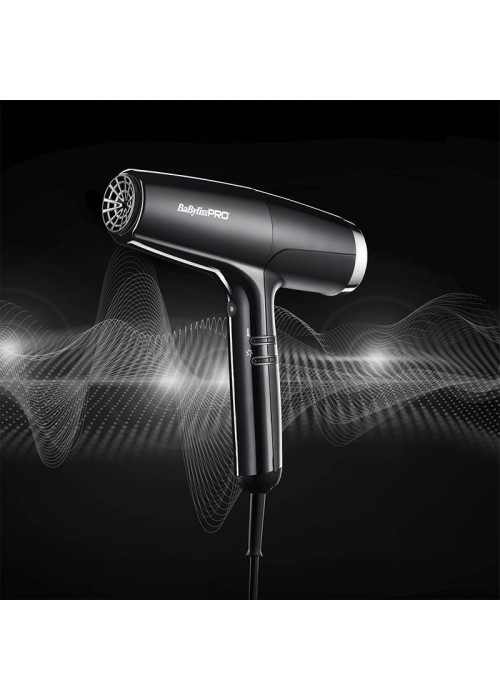 Фен Babyliss Pro Falco Black&Silver BAB8550BE