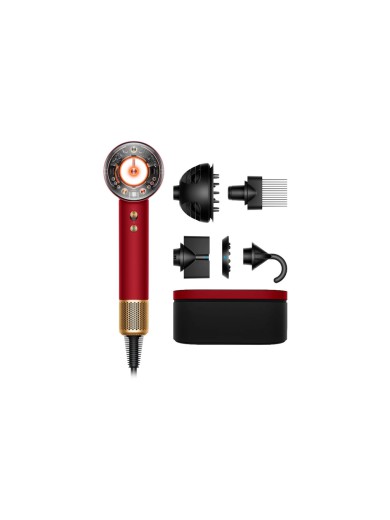 Фен Dyson HD16 Nural червоного оксамитового/золотистого кольору (594823-01)