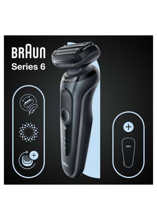 Електрична бритва BRAUN Series 6 61-N1000s чорна