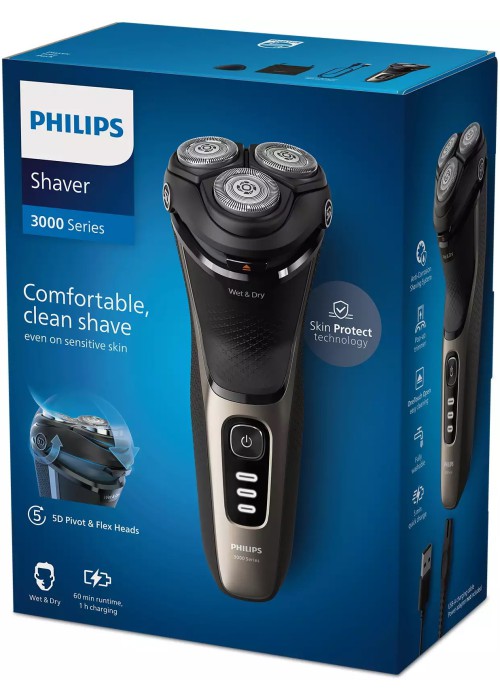 Електрична бритва PHILIPS S3242/12 series 3000