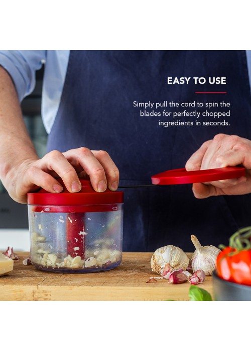 Подрібнювач KitchenAid Universal ручний, 720 мл, червоний (KQG153BXERA)