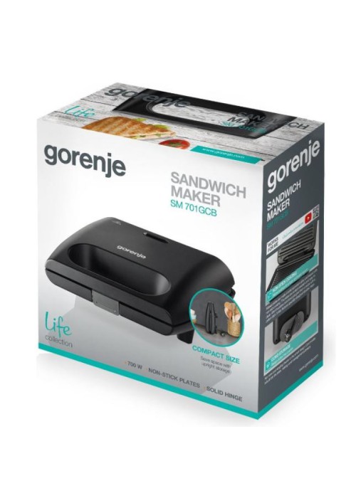 Бутербродниця GORENJE SM 703 GCB