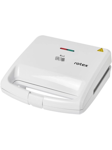 Бутербродниця Rotex RSM220-W (3 в 1)