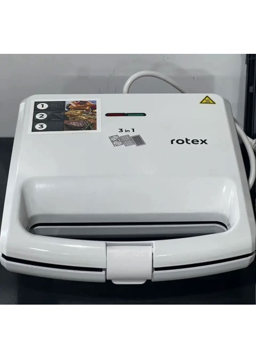Бутербродниця Rotex RSM220-W (3 в 1)