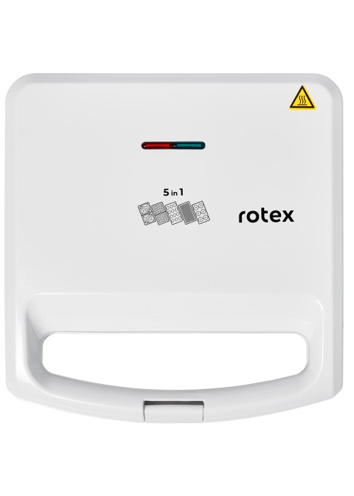 Бутербродниця Rotex RSM225-W (5 в 1)