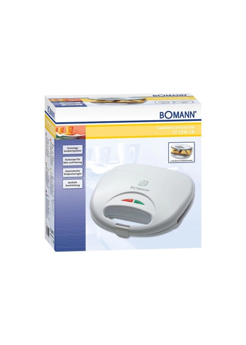 Сендвічниця Bomann ST5016 CB біла (ST5016CB біла)