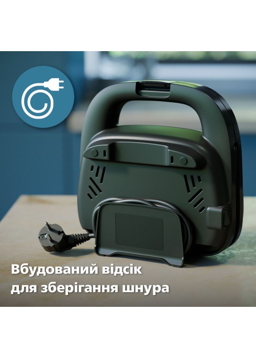 Бутербродниця PHILIPS HD2350/80 Вафельниця-мультимейкер