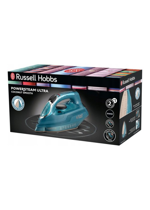 Віброплита Russell Hobbs Powersteam Ultra Coconut Smooth (26340-56)