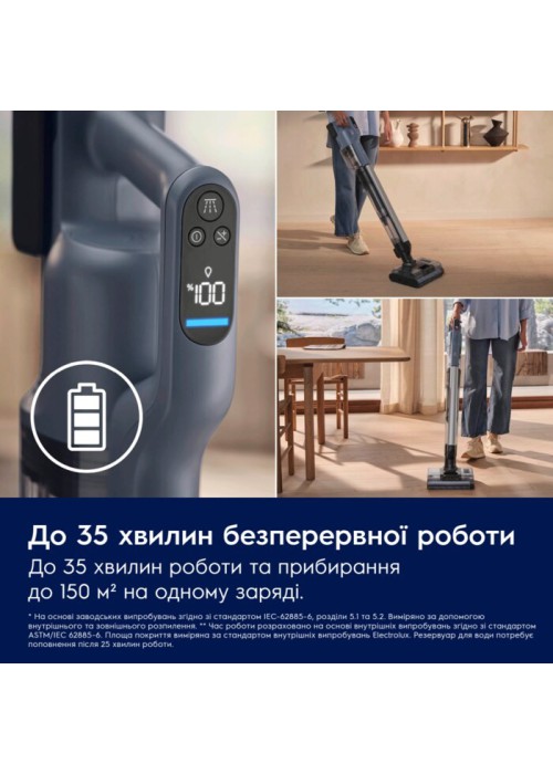 Акумуляторний пилосос ELECTROLUX EW82U1DB