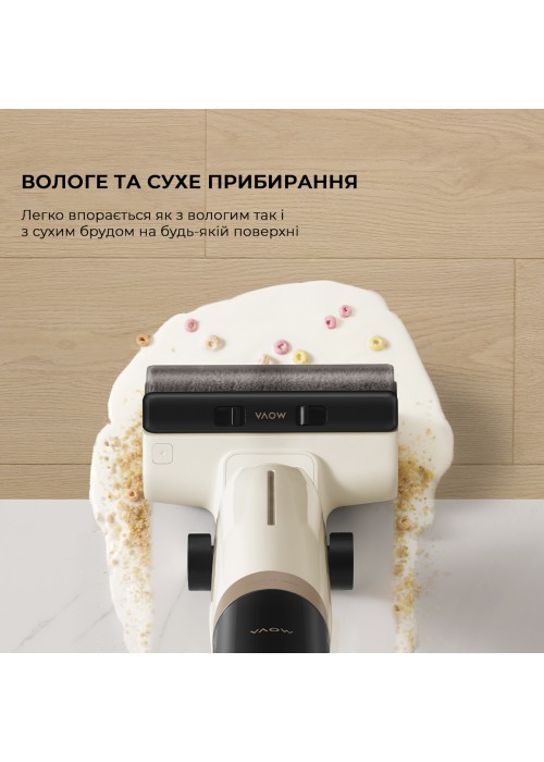Акумуляторний миючий пилосос Dreame Mova K30 Mix (HMV24A)