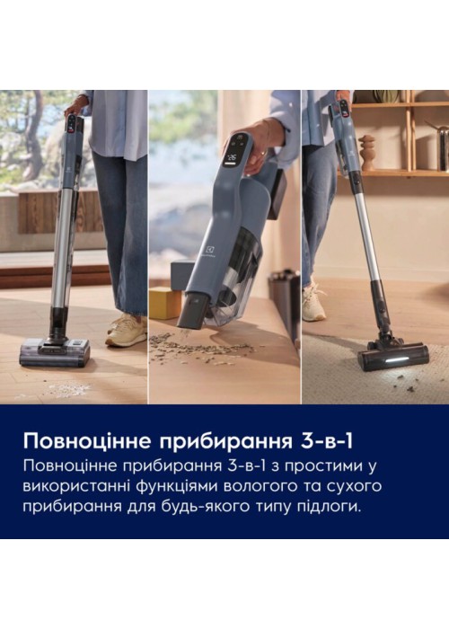 Акумуляторний пилосос ELECTROLUX EW82U2DB