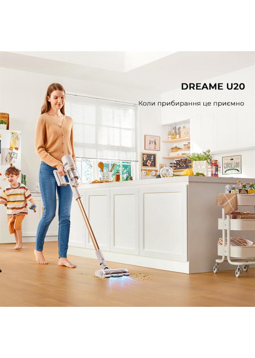 Акумуляторний пилосос Dreame Cordless Vacuum Cleaner U20 (VPV11A)