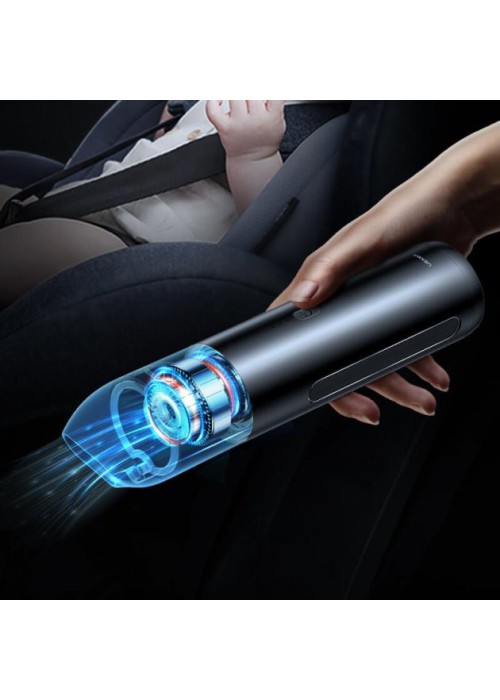 Акумуляторний пилосос Usams US-ZB234 Mini Handheld Vacuum Cleaner Black (MNXCQZB23401)
