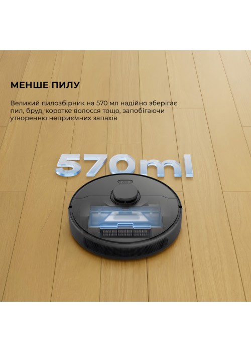 Робот-прибиральник Dreame D9 Max Black Gen 2 (RLD34GA-Bl)